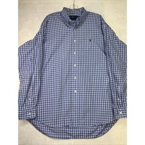 Ralph Lauren Blake Button Down Shirt Long Sleeve Cotton Casual XL
